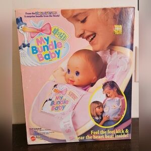 Mattel My Bundle Baby Magic Nursery Vintage Doll NIB